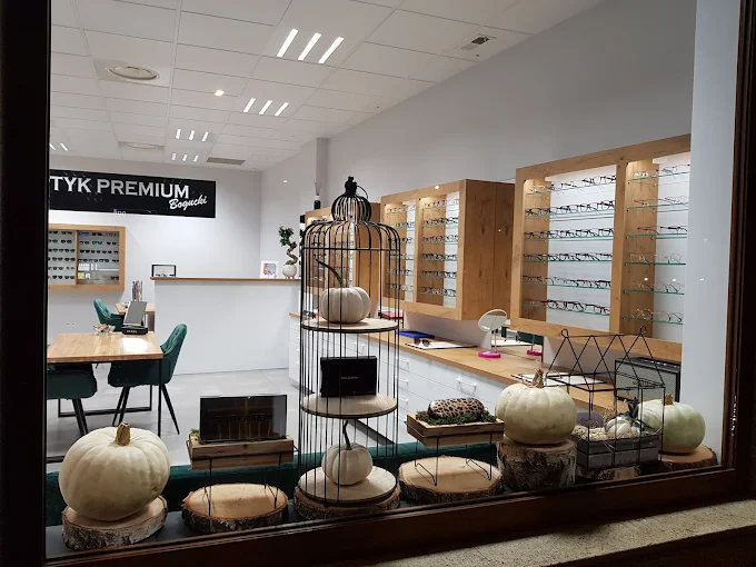 Wnętrze salonu Optyk Premium Bogucki